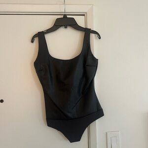 Skims Faux leather bodysuit - size m